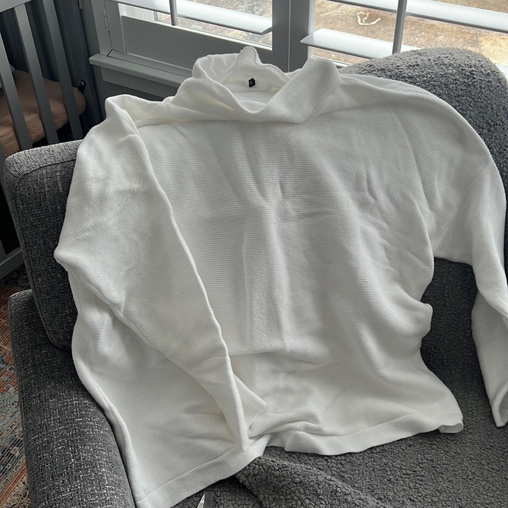 Mock neck tunic